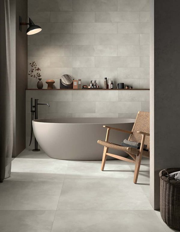 Bathroom with Mirage Clay Tiles