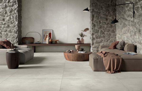 Mirage Clay Tile in a Living Room