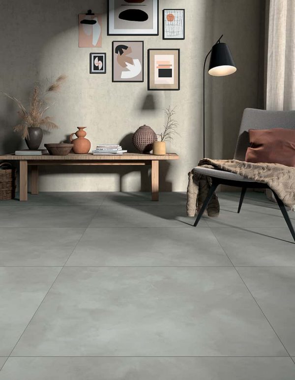 Sitting area with Mirage Clay floor tiles